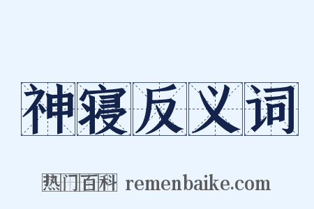 神寝反义词是什么意思的图片